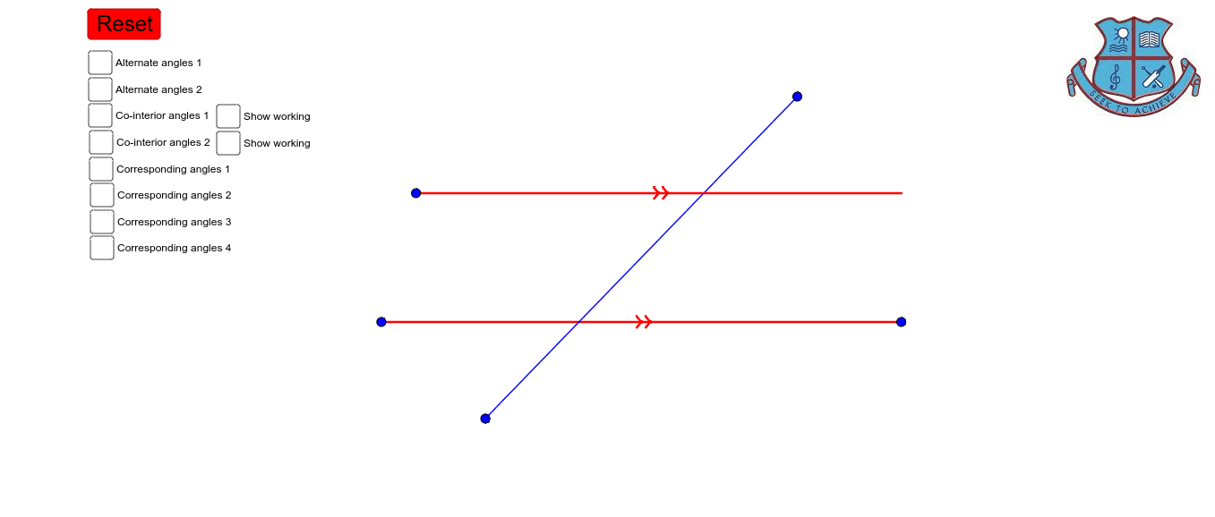 Parallel Lines And Transversals Geogebra