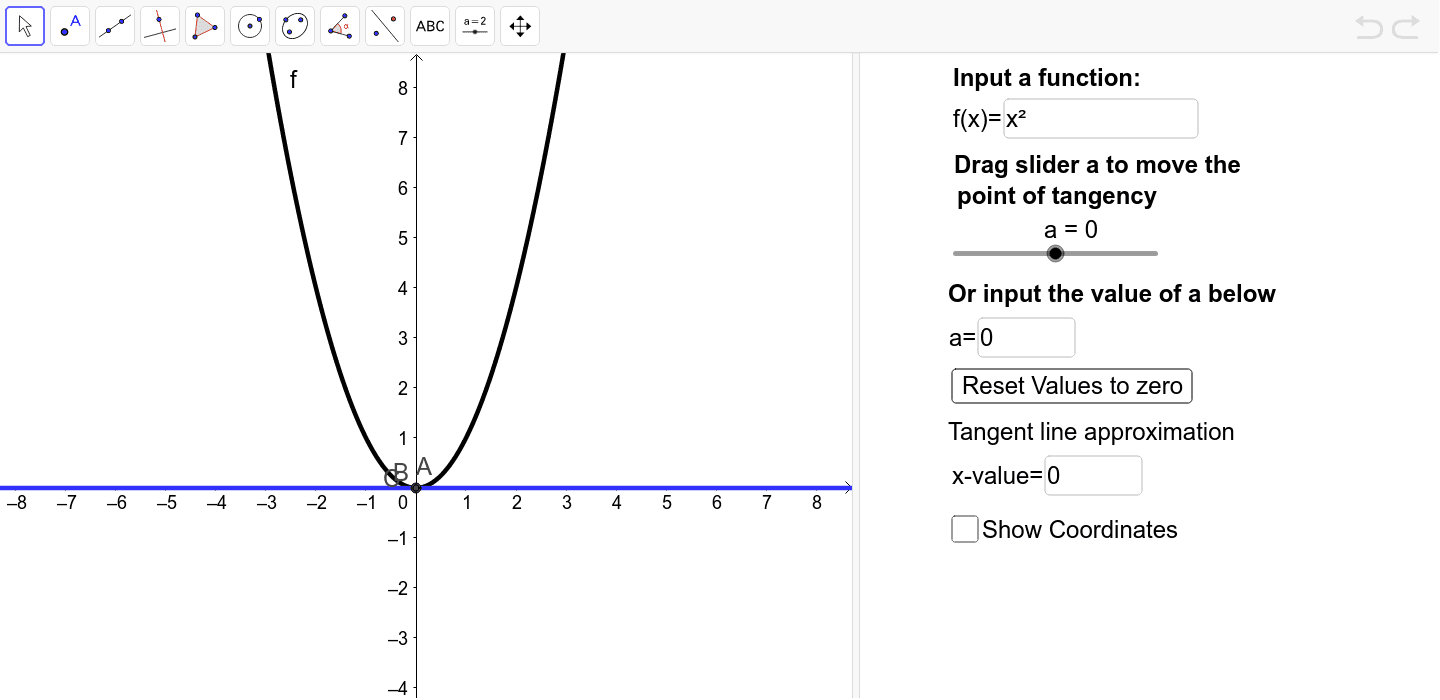 GeoGebra Applet