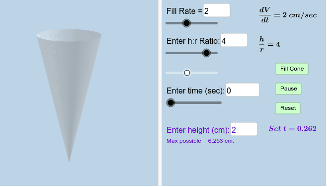 GeoGebra Applet