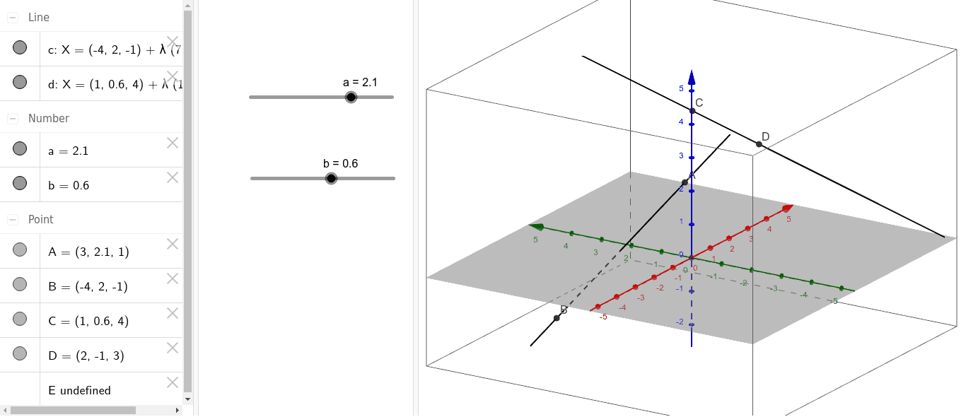 GeoGebra Applet