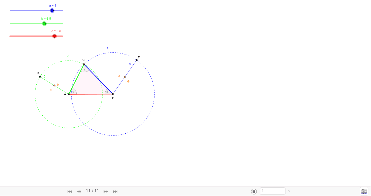 GeoGebra Applet