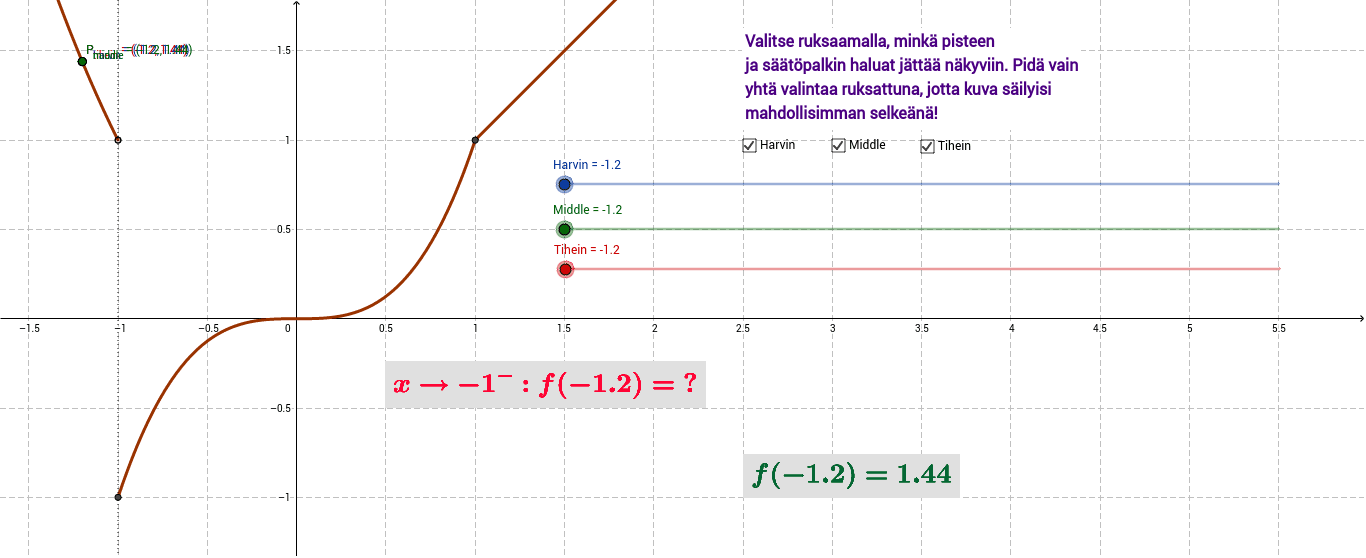 GeoGebra Applet