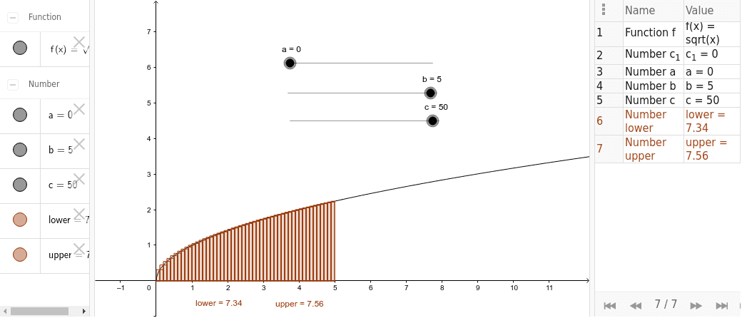 GeoGebra Applet