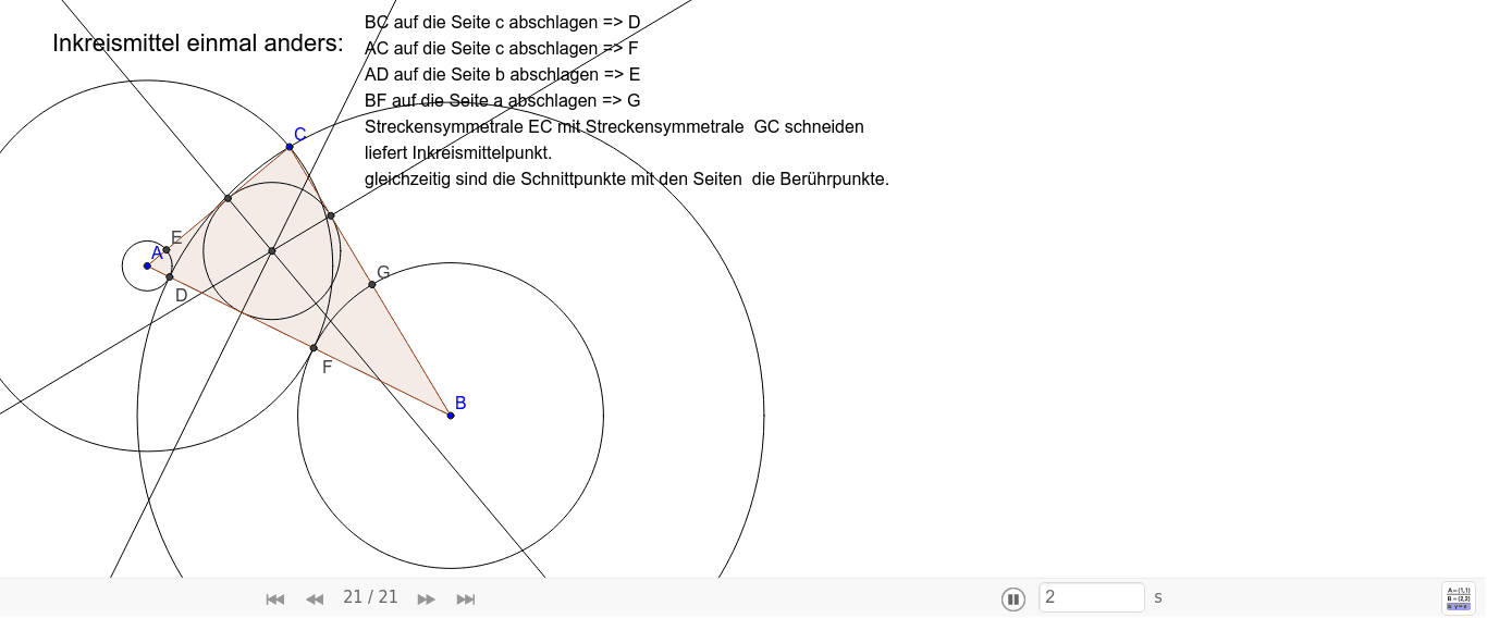GeoGebra Applet