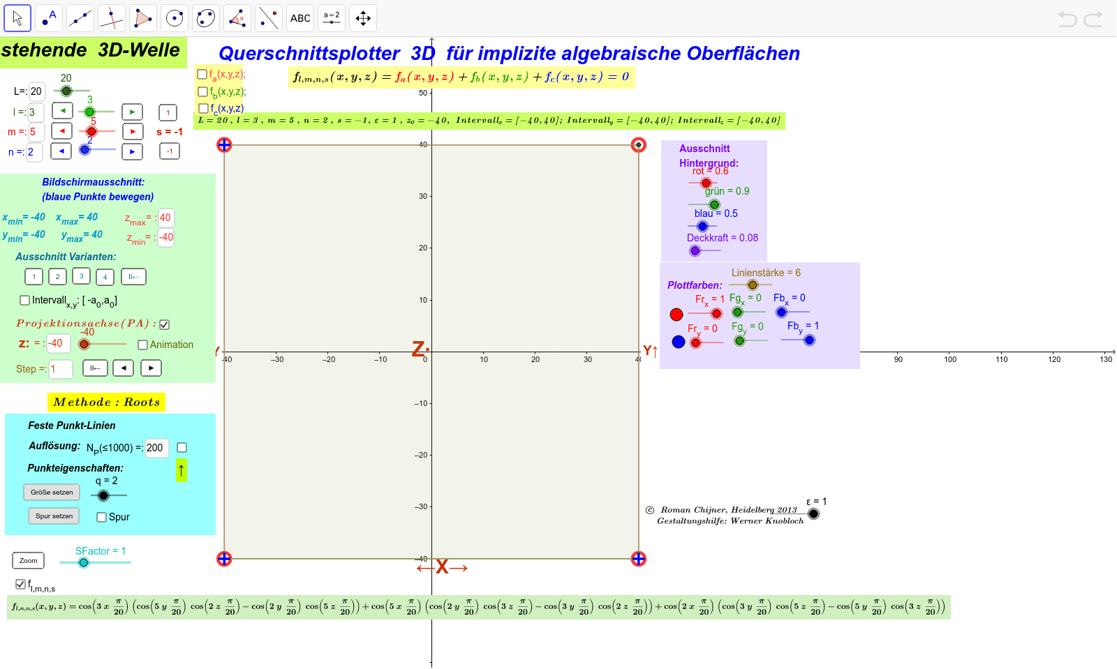 GeoGebra Applet