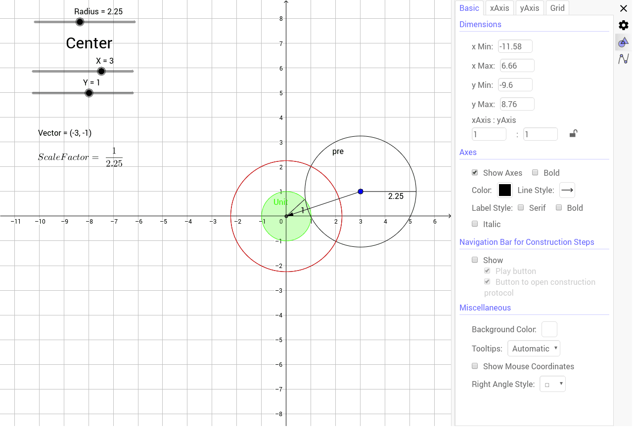 GeoGebra Applet