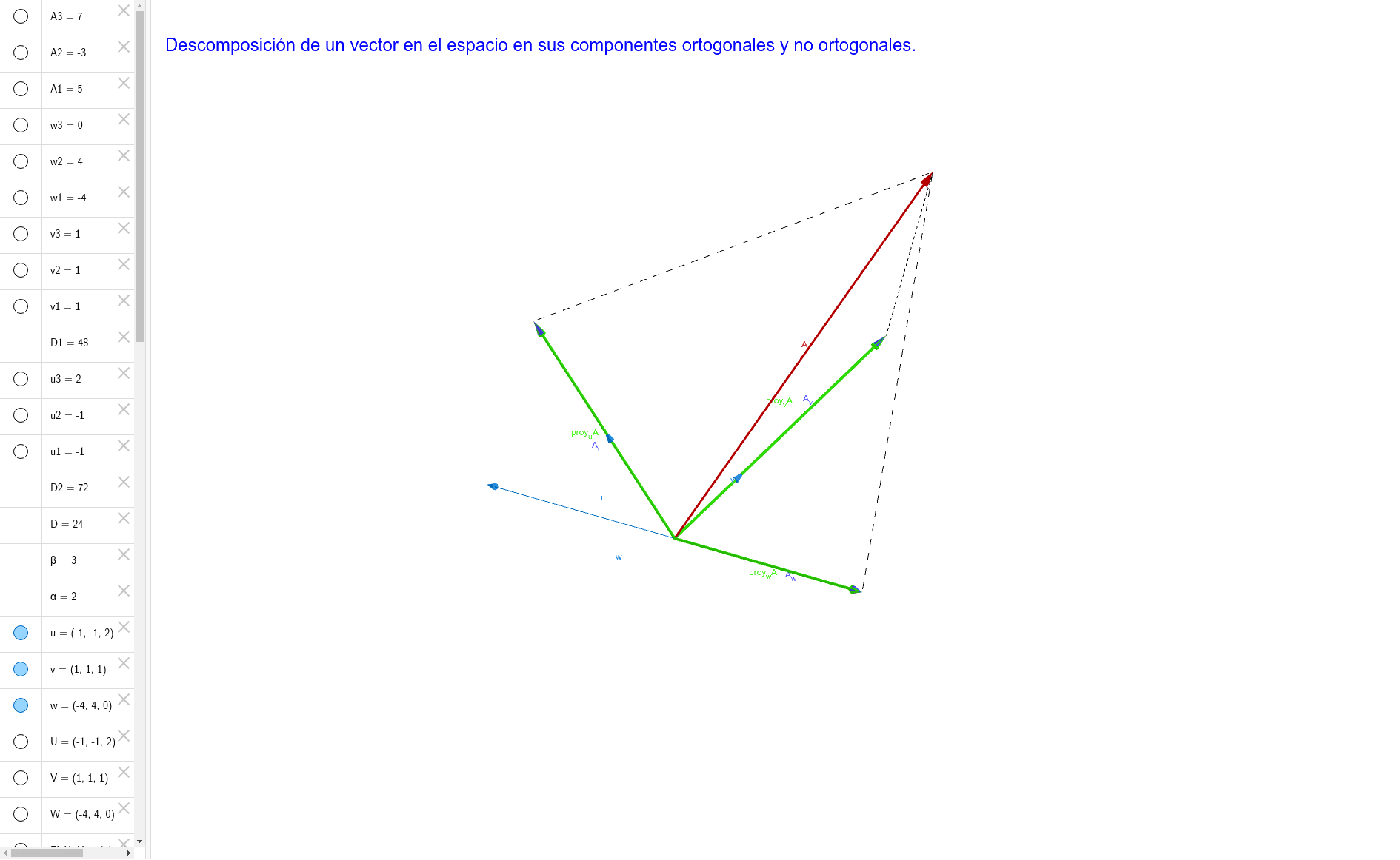 GeoGebra Applet