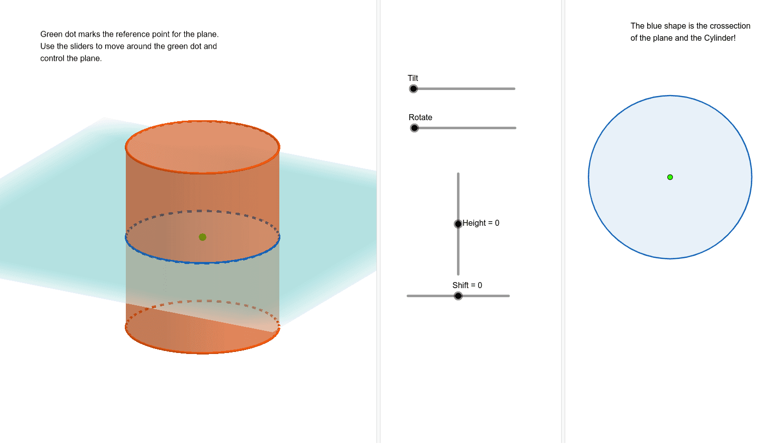 Cross Section Cylinder