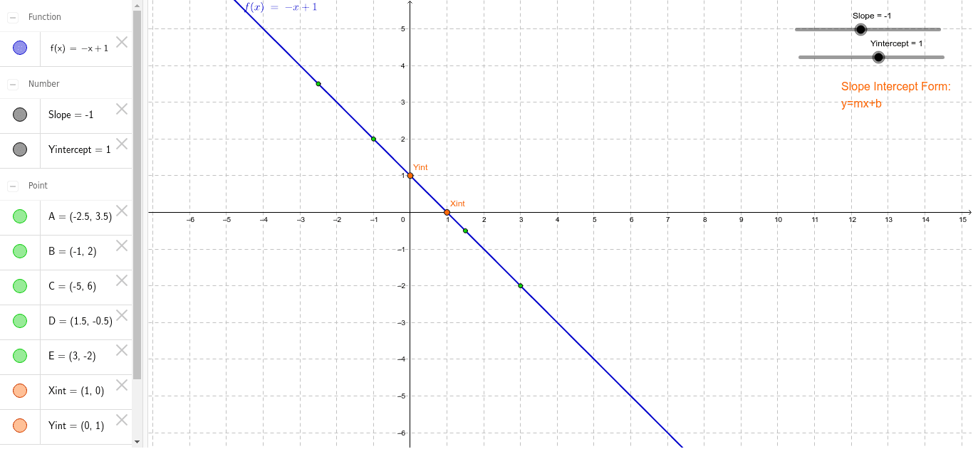 GeoGebra Applet