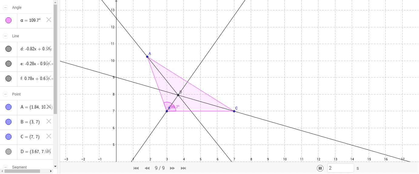GeoGebra Applet