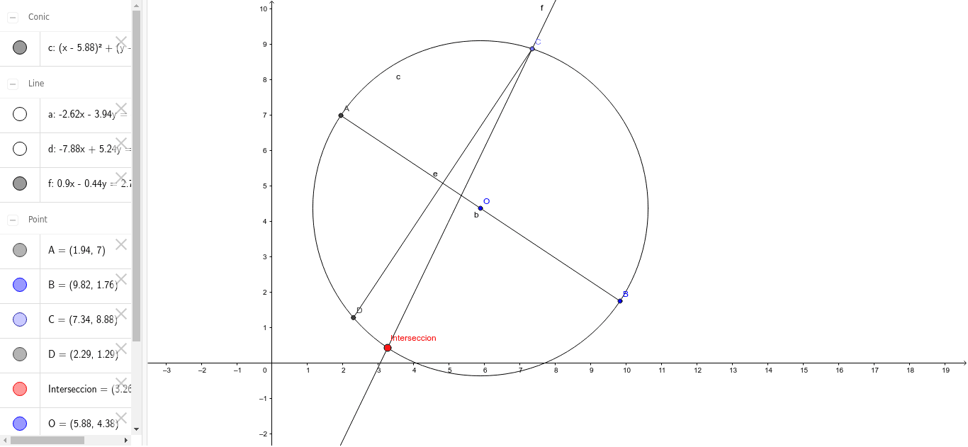 GeoGebra Applet