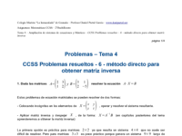 CCSS Problemas resueltos - 6 - método directo para obtener matriz inversa.pdf