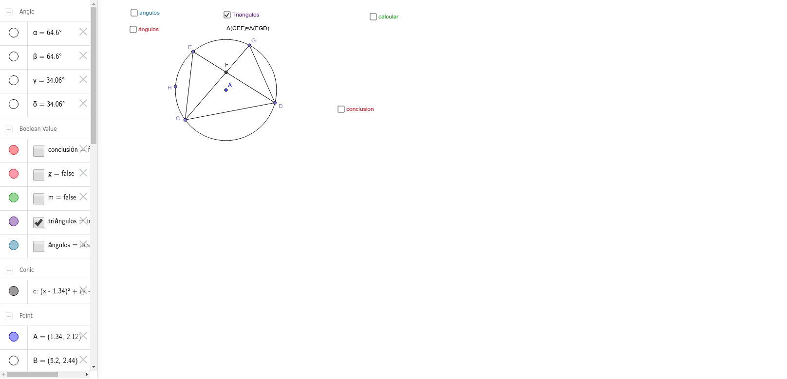 GeoGebra Applet