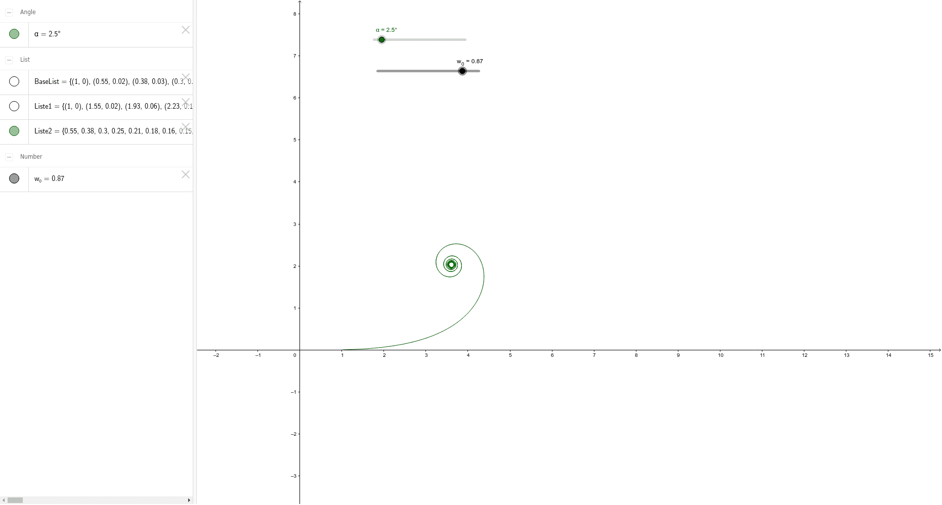 GeoGebra Applet