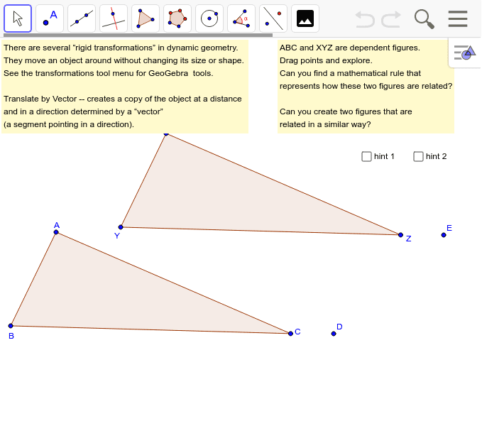 GeoGebra Applet