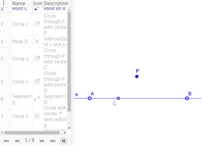 GeoGebra Applet