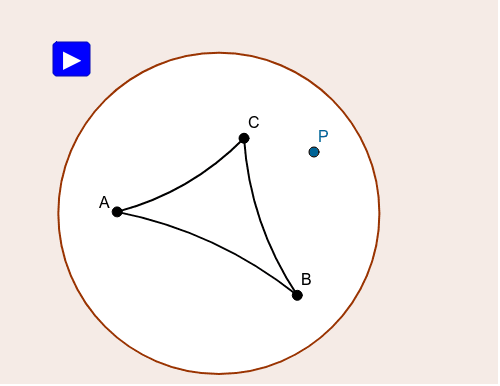 A hiperbolikus geometriában