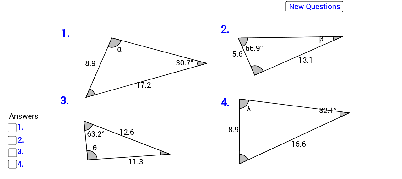 How to calculate an angle discount