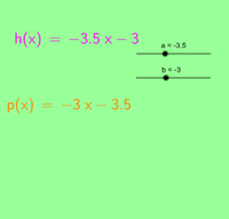El problema de dos polinomios con coeficientes intercambiado