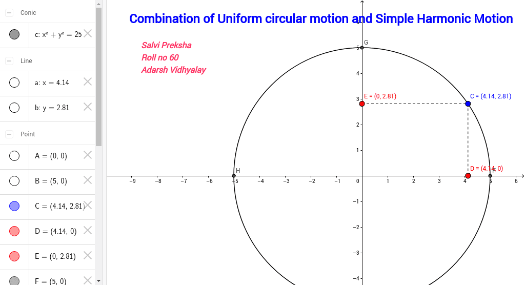 GeoGebra Applet