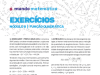 Função Quadrática - Exercícios.pdf