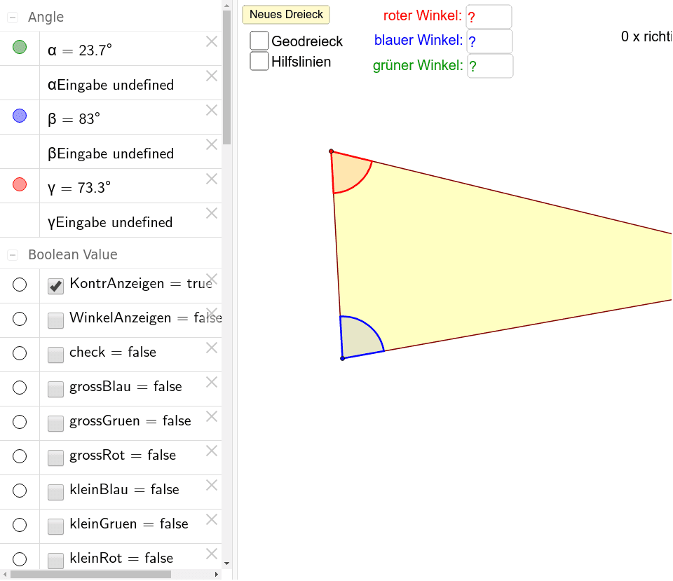 GeoGebra Applet