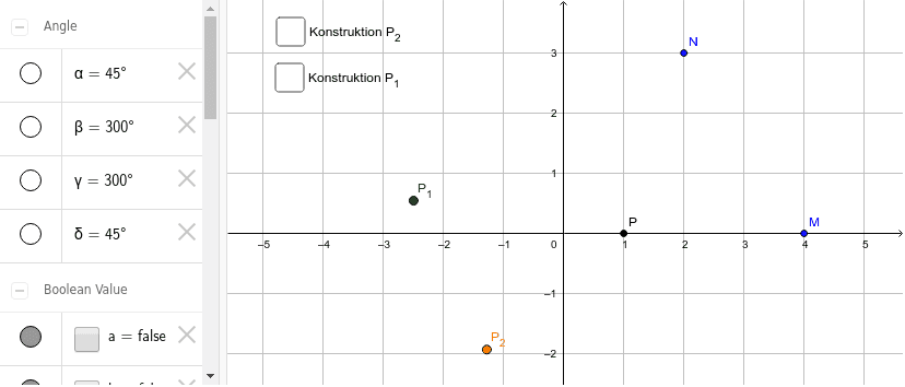 GeoGebra Applet