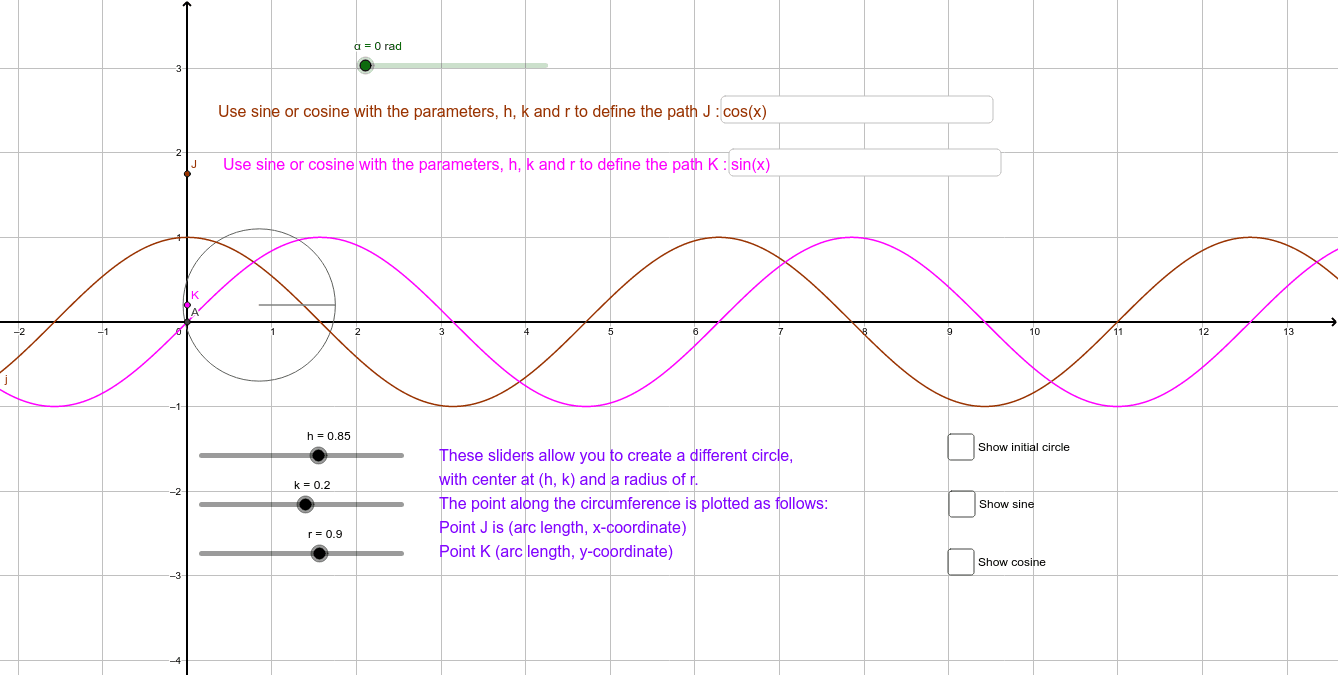 GeoGebra Applet