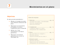 Movimientos en el plano