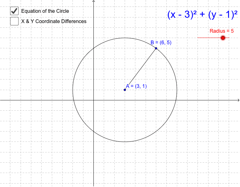 Standard equation of a circle calculator deals