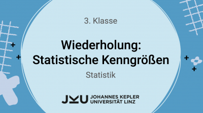 Wiederholung: Statistische Kenngrößen