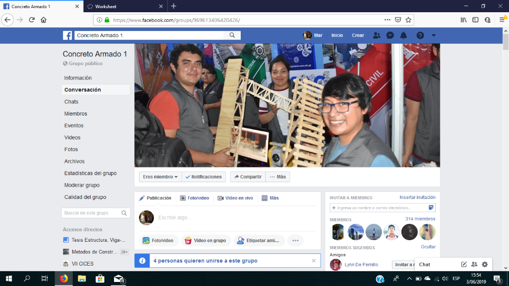 1.3. TERCERA EXPERIENCIA, PRIMER SEMESTRE 2019