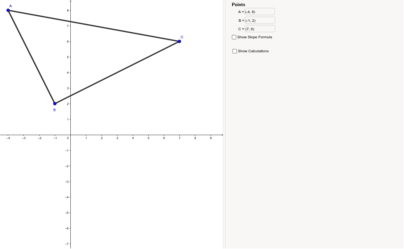 GeoGebra Applet