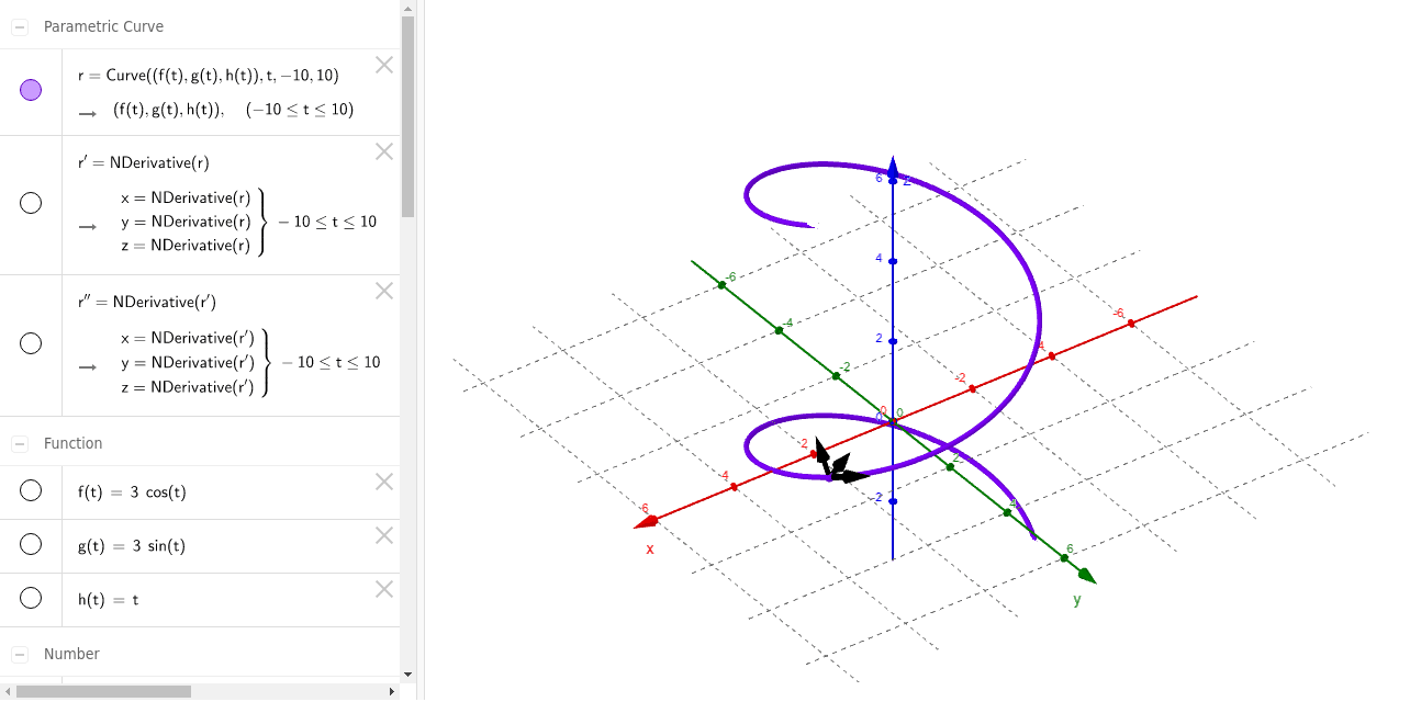 TNB frame with Osculating and Normal planes – GeoGebra TNB frame with Osculating and Normal planes – GeoGebra