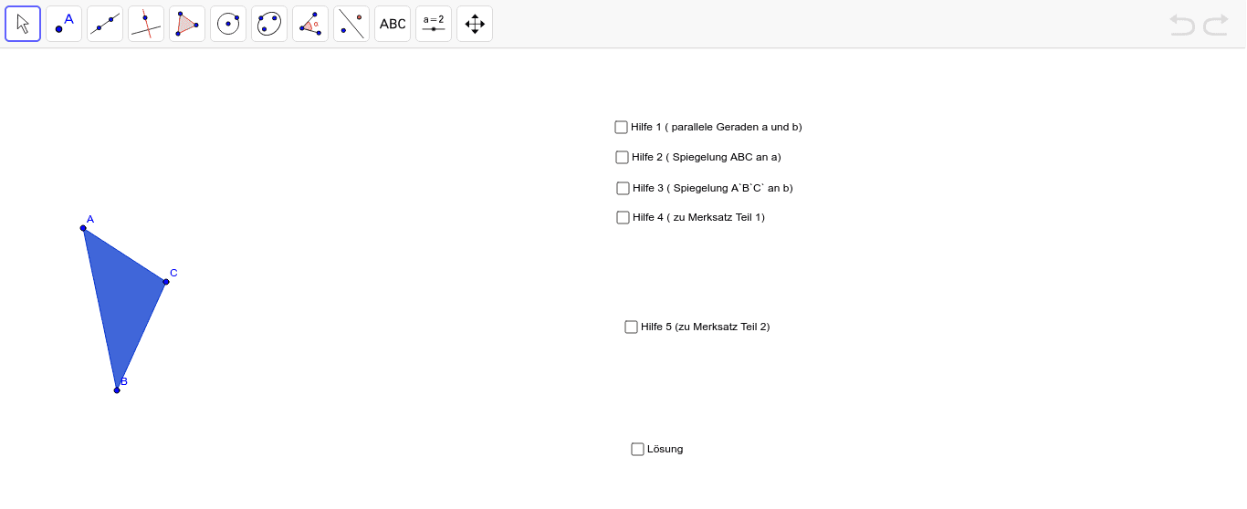 GeoGebra Applet