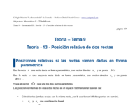 Teoría - 13 - Posición relativa de dos rectas.pdf