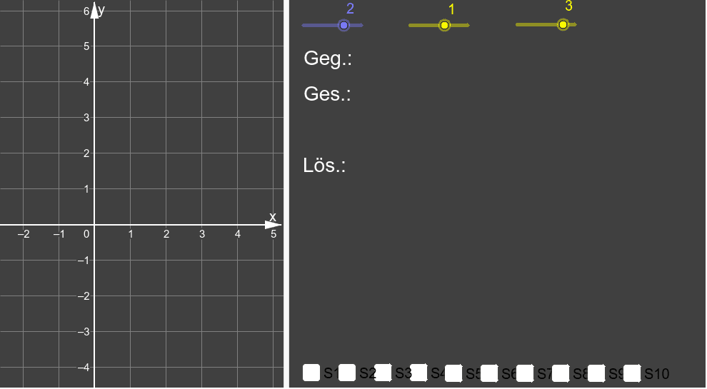 GeoGebra Applet