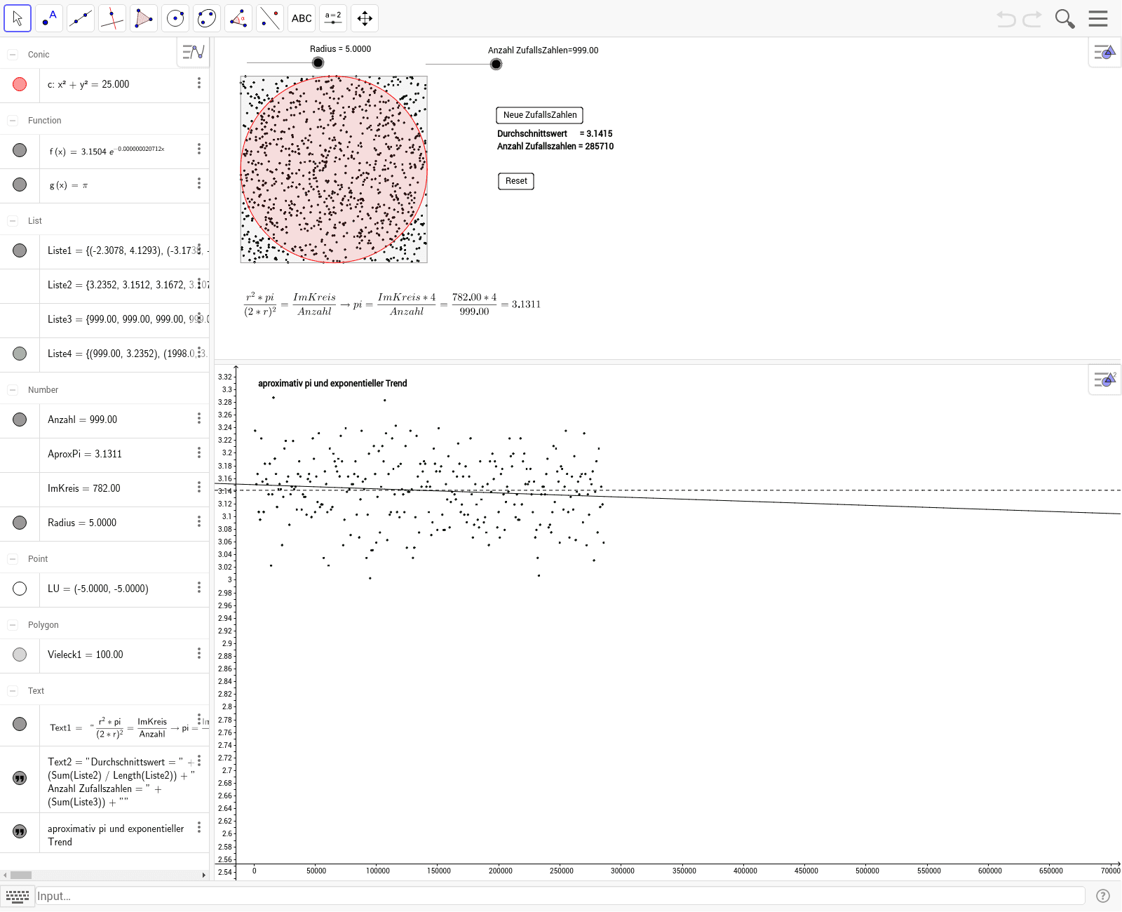 GeoGebra Applet
