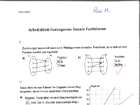 Funktionen 4. Klasse