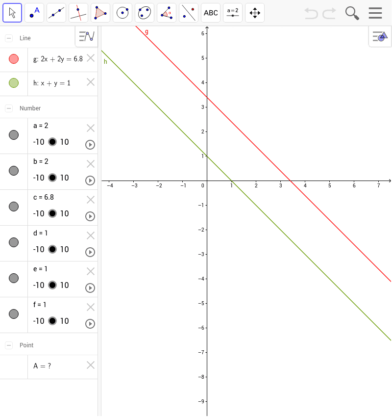 GeoGebra Applet