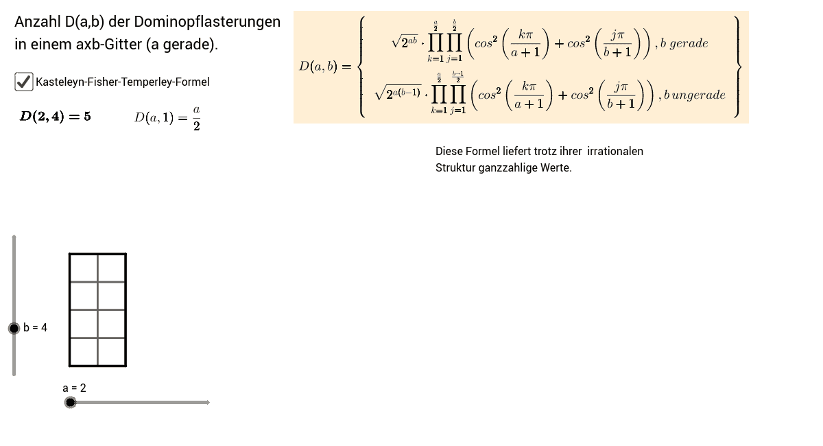 GeoGebra Applet