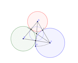 アポロニウスの問題 Geogebra