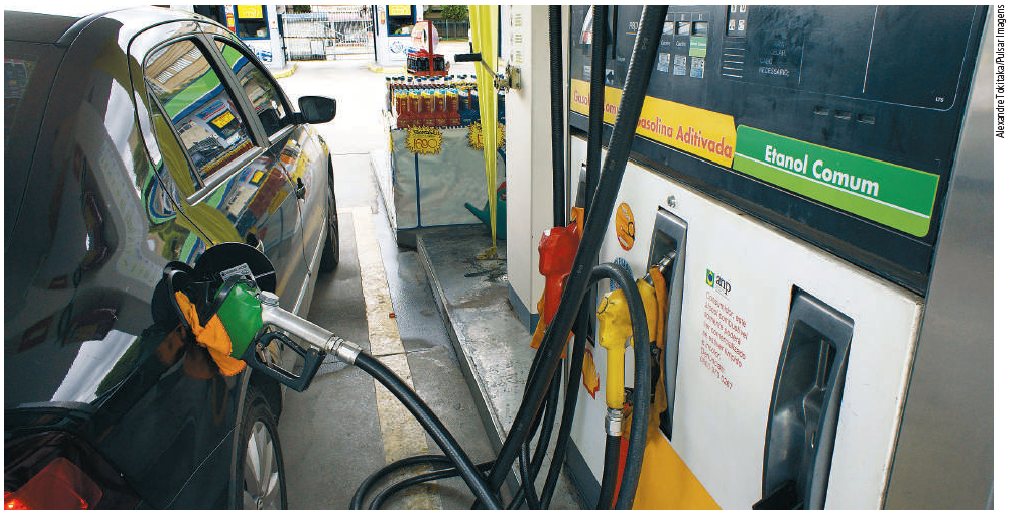 Exemplo 1: O gasto com combustível é função do número de litros colocados no tanque do automóvel.
