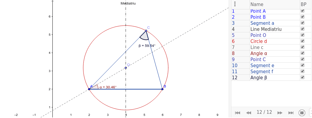 GeoGebra Applet