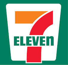 the white outline on a 7 eleven sign is an isosceles trapezoid because each pair of base angles as well as its diagonals are congruent.