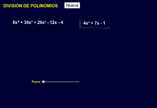 JOGO DOS POLINÔMIOS – GeoGebra