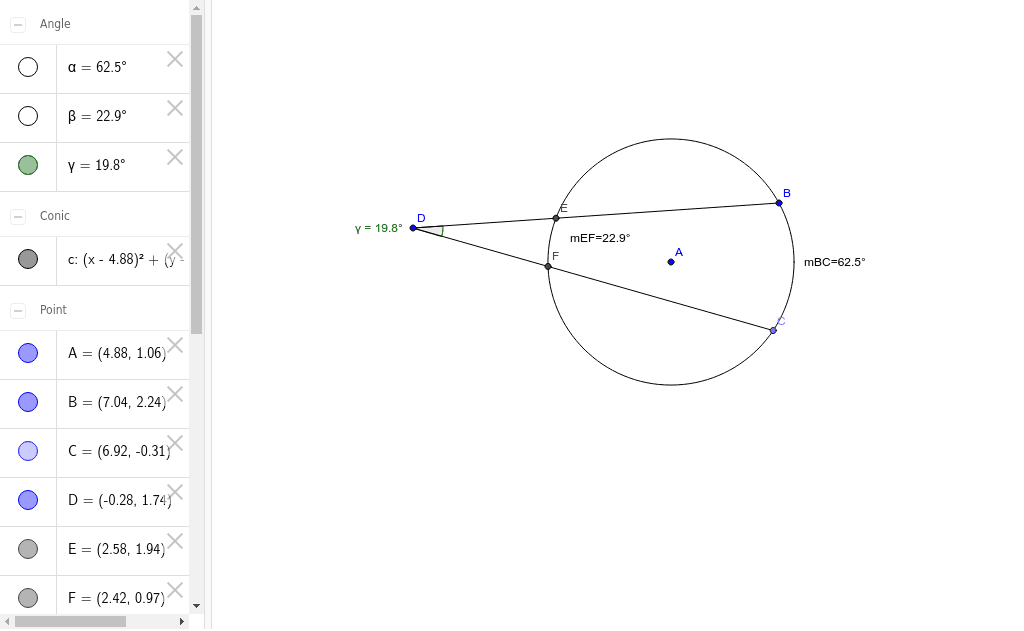 GeoGebra Applet