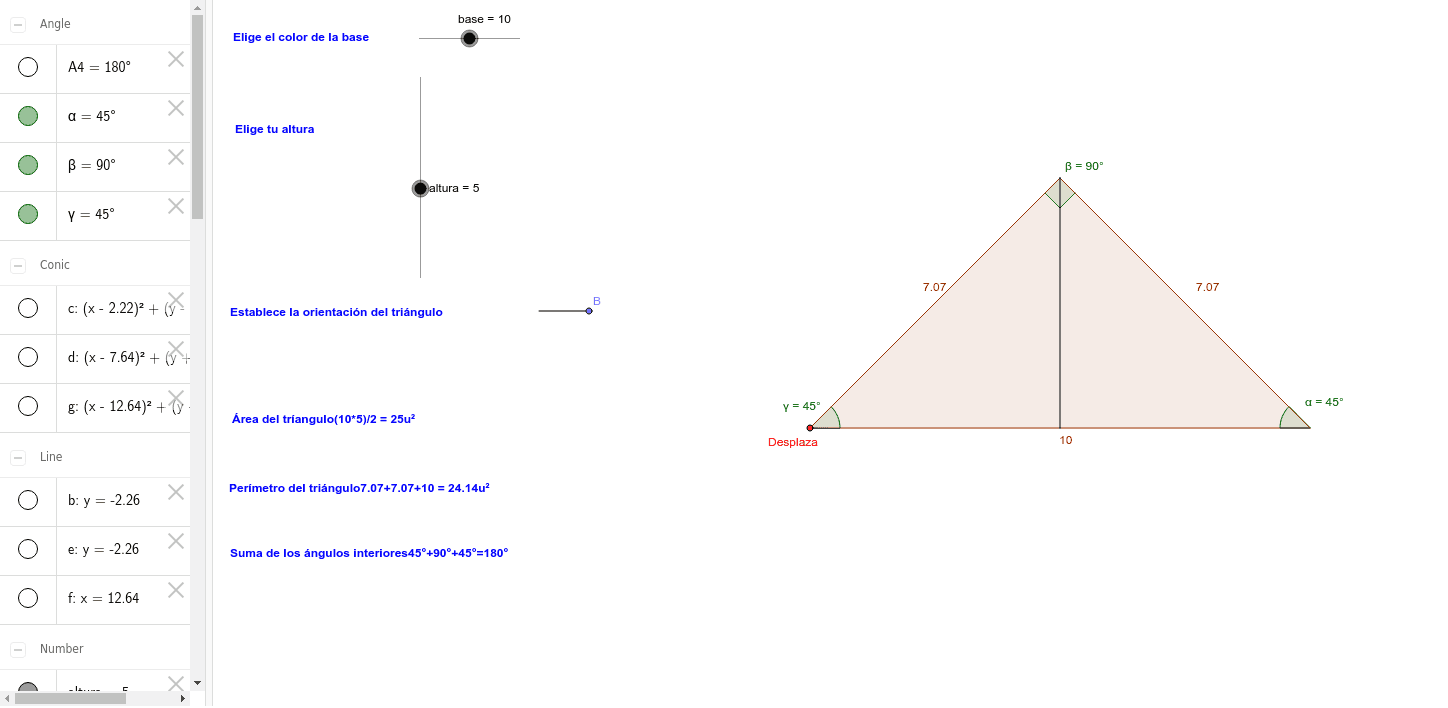 GeoGebra Applet