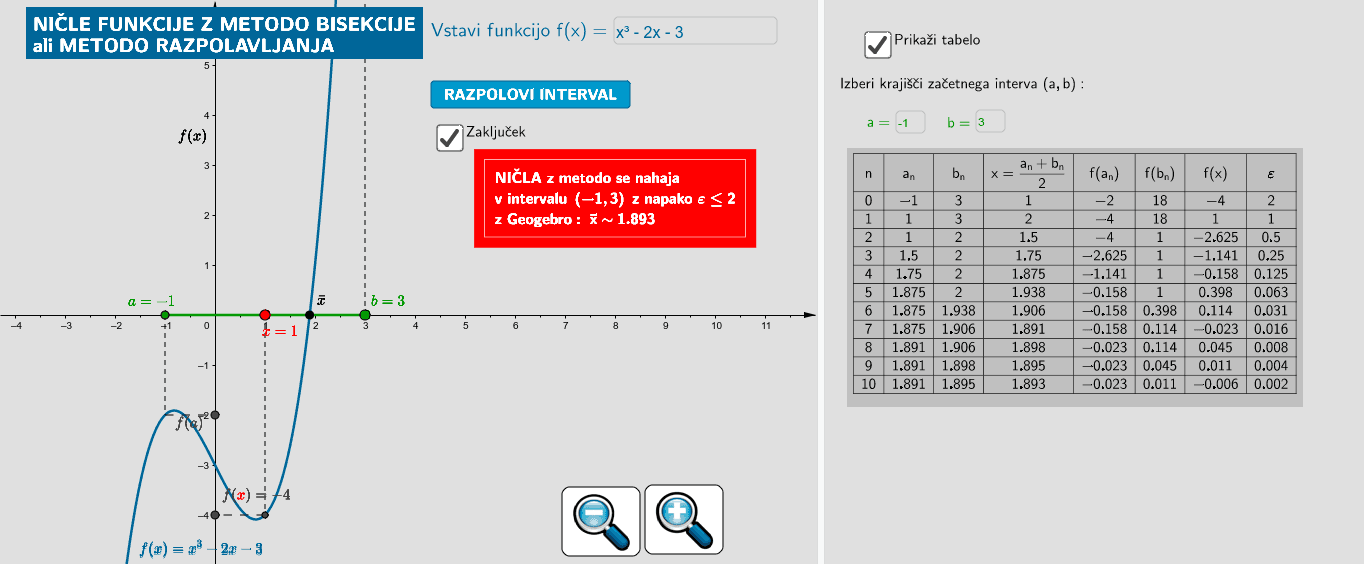 GeoGebra Applet