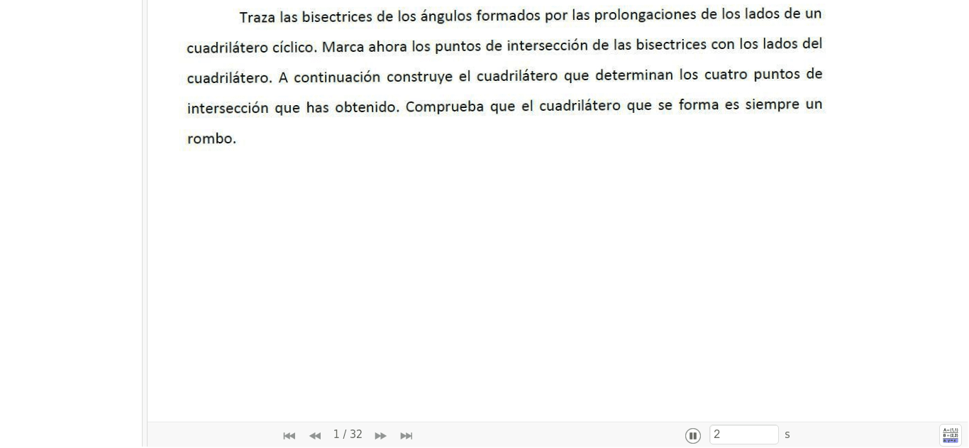 GeoGebra Applet